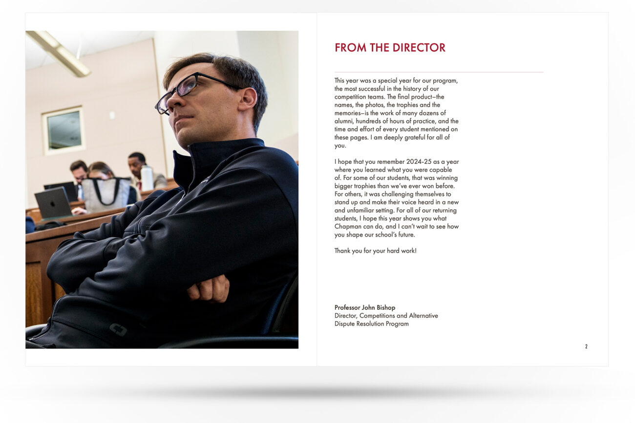 event media desogn: program design for academic competition reception